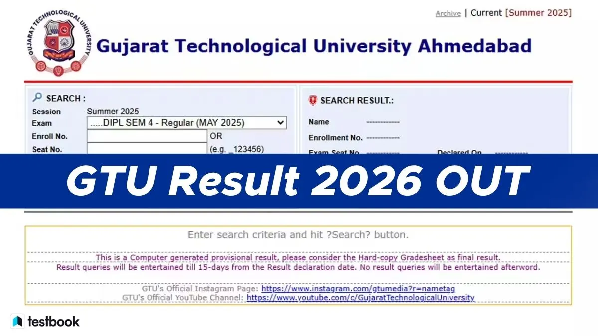 GTU Result 2026