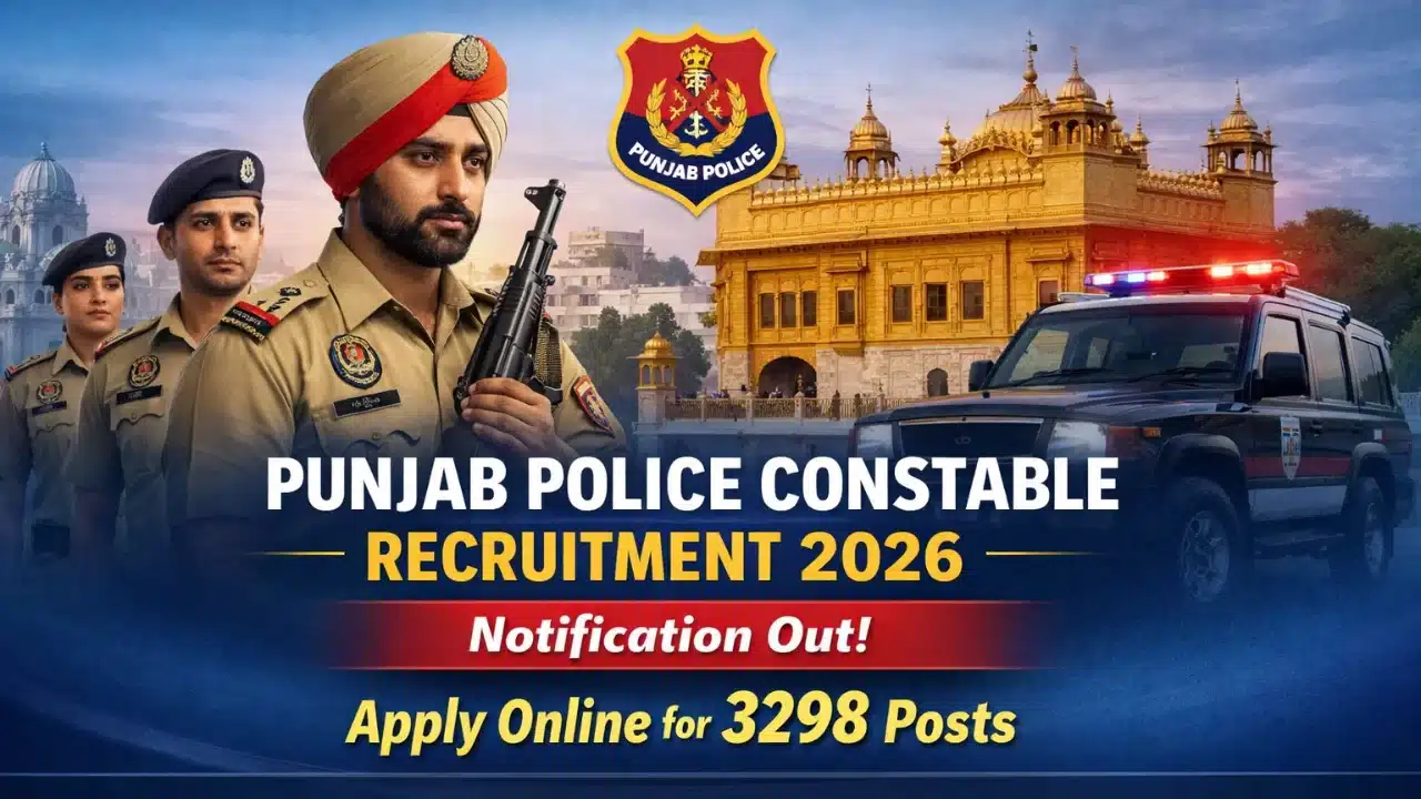 Punjab Police Constable Recruitment 2026