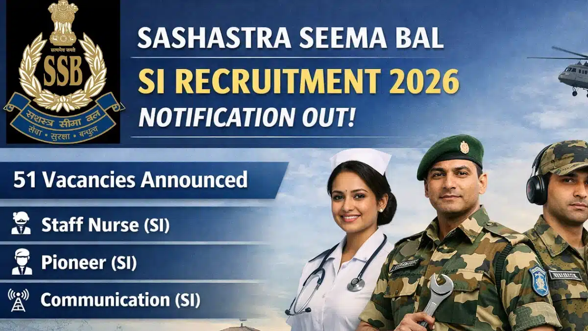 ssb-si-staff-nurse-pioneer-comm-recruitment-2026