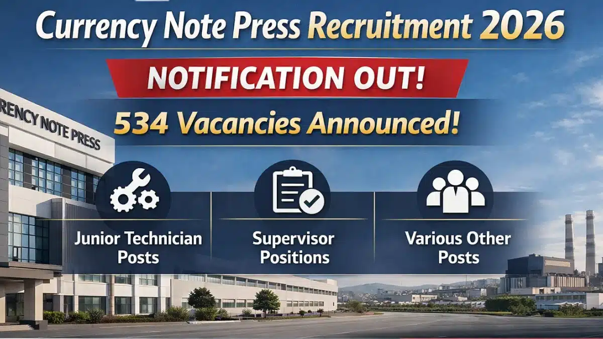 CNP Nashik Recruitment 2026