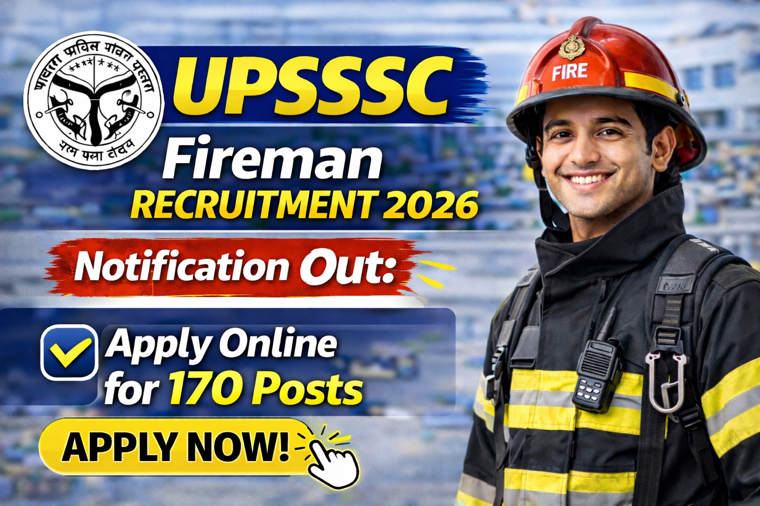 UPSSSC Fireman Recruitment 2026