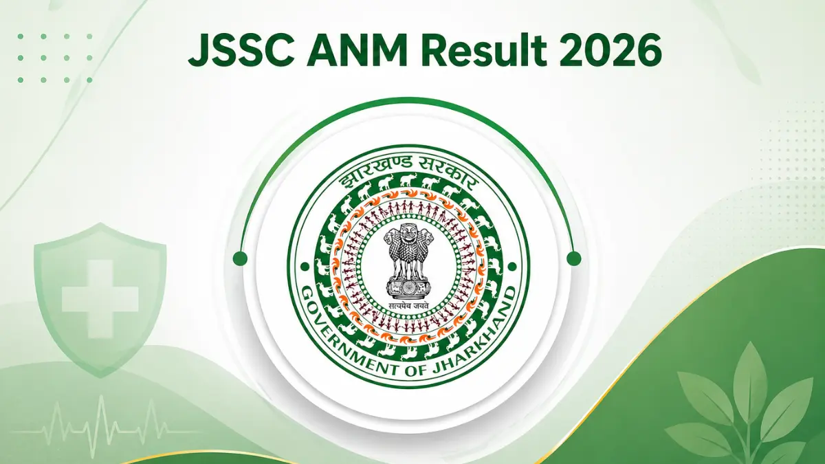 JSSC ANM Result 2026 Out